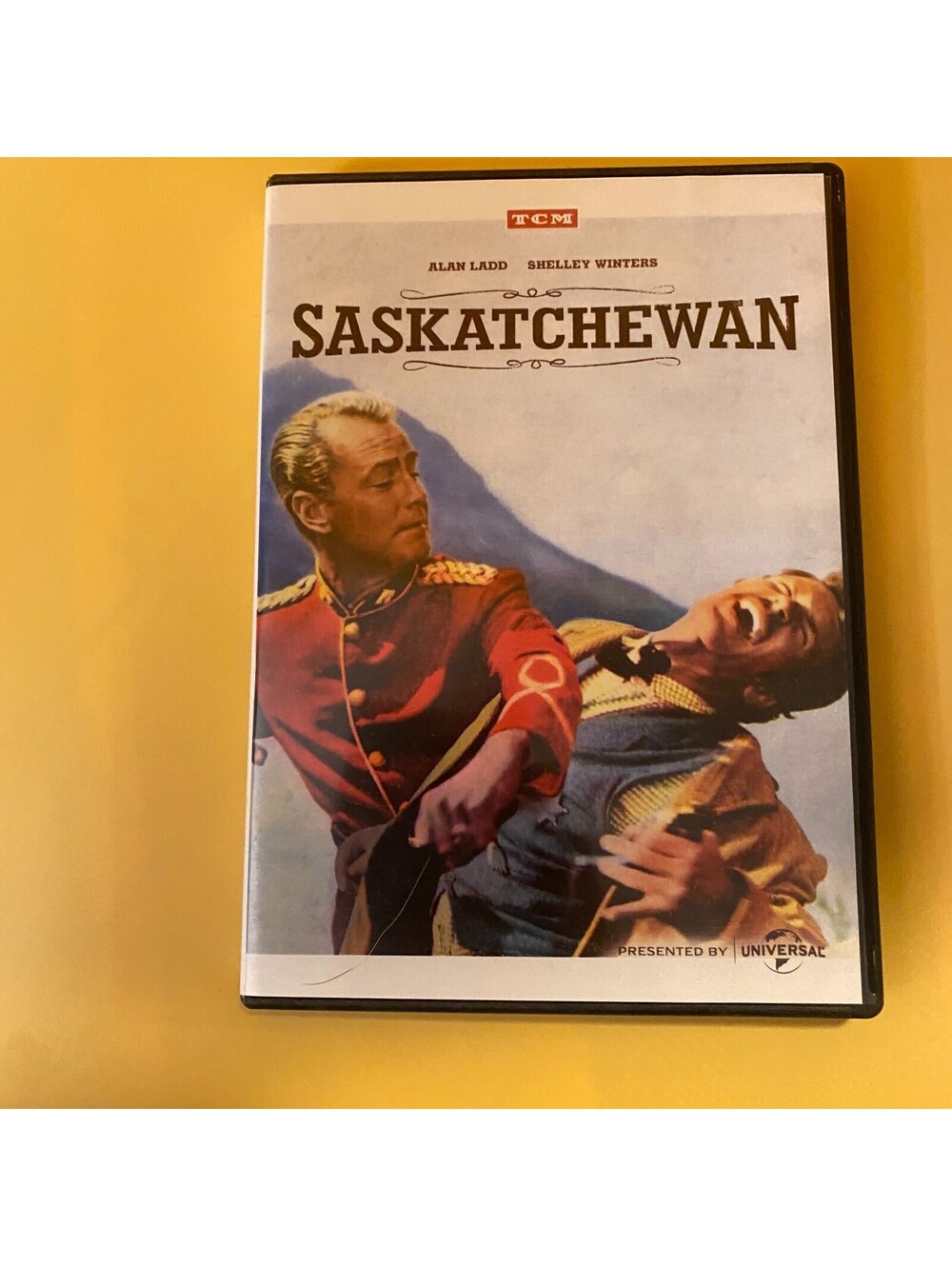 Saskatchewan DVD 1954 Alan Ladd Shelley Winters TCM Vault Collection Universal